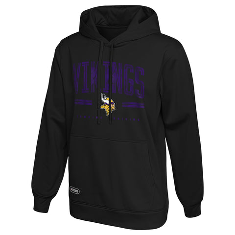 Outerstuff NFL Men's Minnesota Vikings Coin Toss Performance Fleece Hoodie