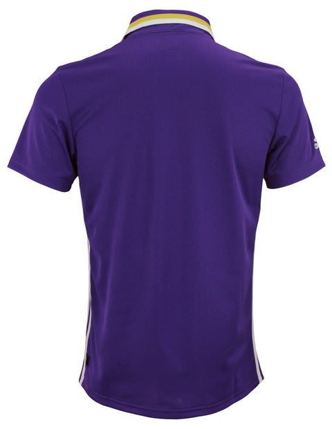 adidas MLS Men's Orlando City SC Climalite Authentic Team Polo, Purple