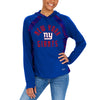 Zubaz New York Giants NFL Women's Elevated Lightweight Hoodie with Tonal Viper Print
