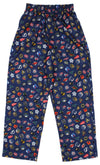 Outerstuff NHL Youth Boys All Over Printed Team Logo Lounge Pants, Dark Blue