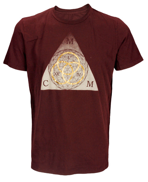 Authentic Big Star Maroon Mens Short Sleeve Graphic Tee