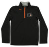 Reebok NHL Youth Philadelphia Flyers Long Sleeve 1/4 Zip Top, Black