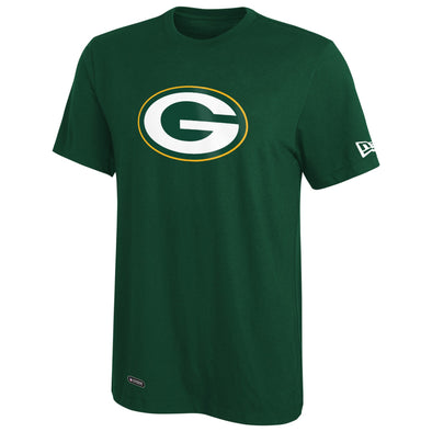 New Era NFL Men's Green Bay Packers  Stadium Logo Team Short Sleeve Shirt