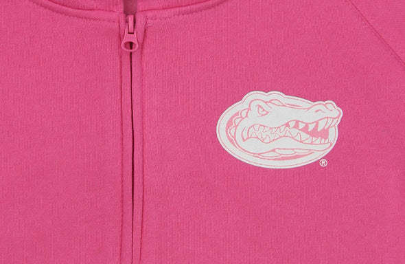 Outerstuff NCAA Women's Florida Gators Zip Up Hoodie, Pink