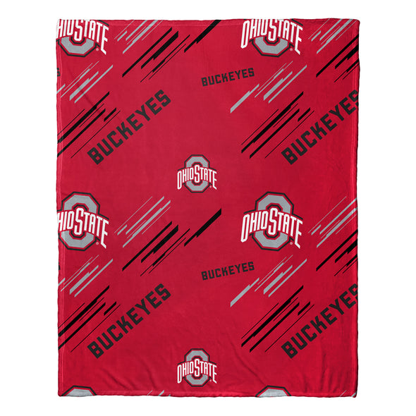 Northwest NCAA Ohio State Buckeyes Pillow & Silk Touch Throw Blanket Set