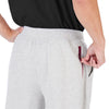 Zubaz NFL Men's Washington Football Team Heather Gray Speed Jogger