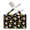 Northwest NFL Pittsburgh Steelers Scatter Print 3 Piece BBQ Grill Set