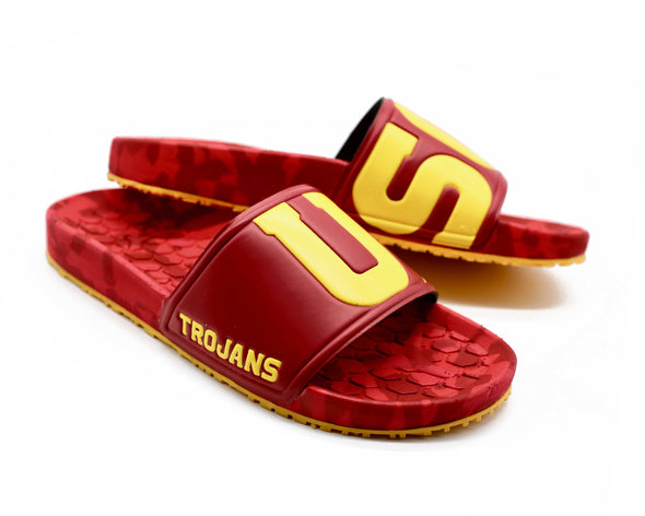 HYPE NCAA Unisex University of Southern California Trojans Slydr Slides Sandals