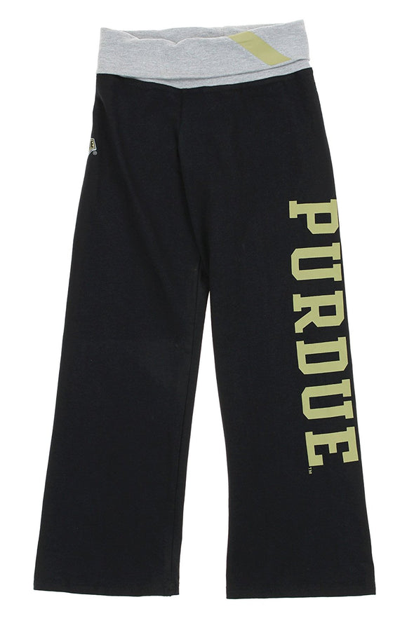 NCAA Youth Girls Purdue Boilermakers Yoga Roll Pants