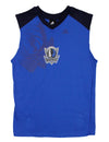 Adidas NBA Basketball Youth Dallas Mavericks 3-in-1 Muscle Shirt, Blue