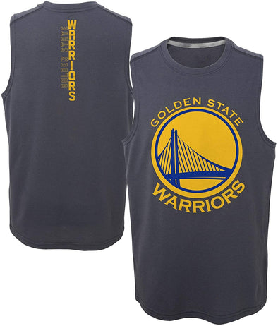 Outerstuff NBA Youth Boys (8-20) Golden State Warriors Ultra Muscle Tank Top