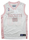 Houston Rockets NBA Girl's Replica Pink Jersey
