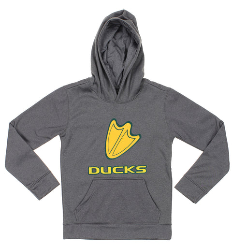NCAA Youth Oregon Ducks Pullover Grey Hoodie