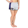 Forever Collectibles NFL Women's Baltimore Ravens Pinstripe Shorts