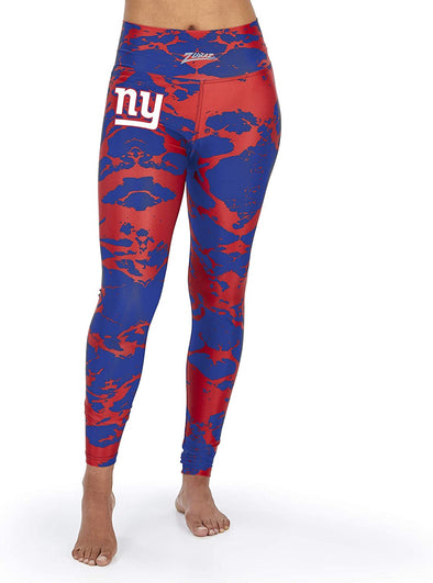 Zubaz Women's New York Giants Team Colors Lava Legging