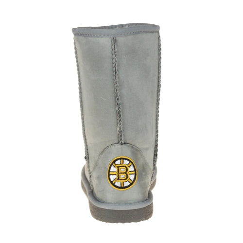 Cuce Shoes Boston Bruins NHL Hockey Women's The Devotee Boot - Gray