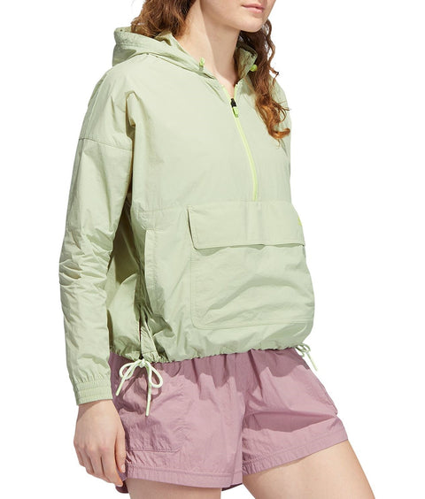 adidas Women's Utility Anorak Jacket, Magic Lime
