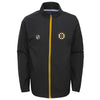 OuterStuff NHL Youth (8-20) Boston Bruins Prevail Full Zip Lightweight Jacket