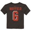 Nike NFL Toddlers Cleveland Browns Baker Mayfield Player Pride T-Shirt