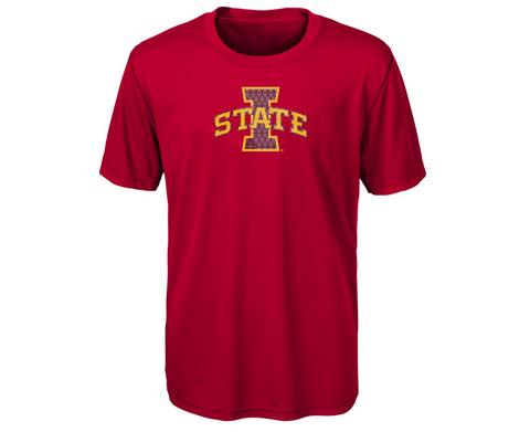 Outerstuff NCAA Youth (8-20) Iowa State Cyclones Machina Dri-Tek Tee