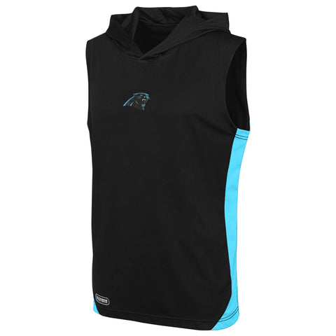 New Era NFL Men's Carolina Panthers Champions Flair Hooded Muscle Shirt