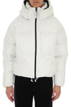 Adidas Women's Stella McCartney Short Puffer Jacket, Cloud White