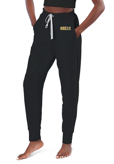 Certo By Northwest NFL Women's San Francisco 49ers Phase Jogger, Black