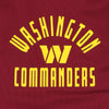 Zubaz NFL Men's Washington Commanders Viper Accent Elevated Jacquard Track Pants