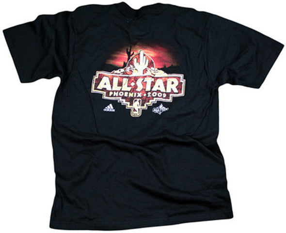 Adidas NBA Men's Phoenix 2009 All Stars Game T-Shirt, Black