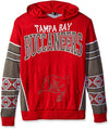 Forever Collectibles NFL Men's Tampa Bay Buccaneers Big Logo Hooded Sweater, Red