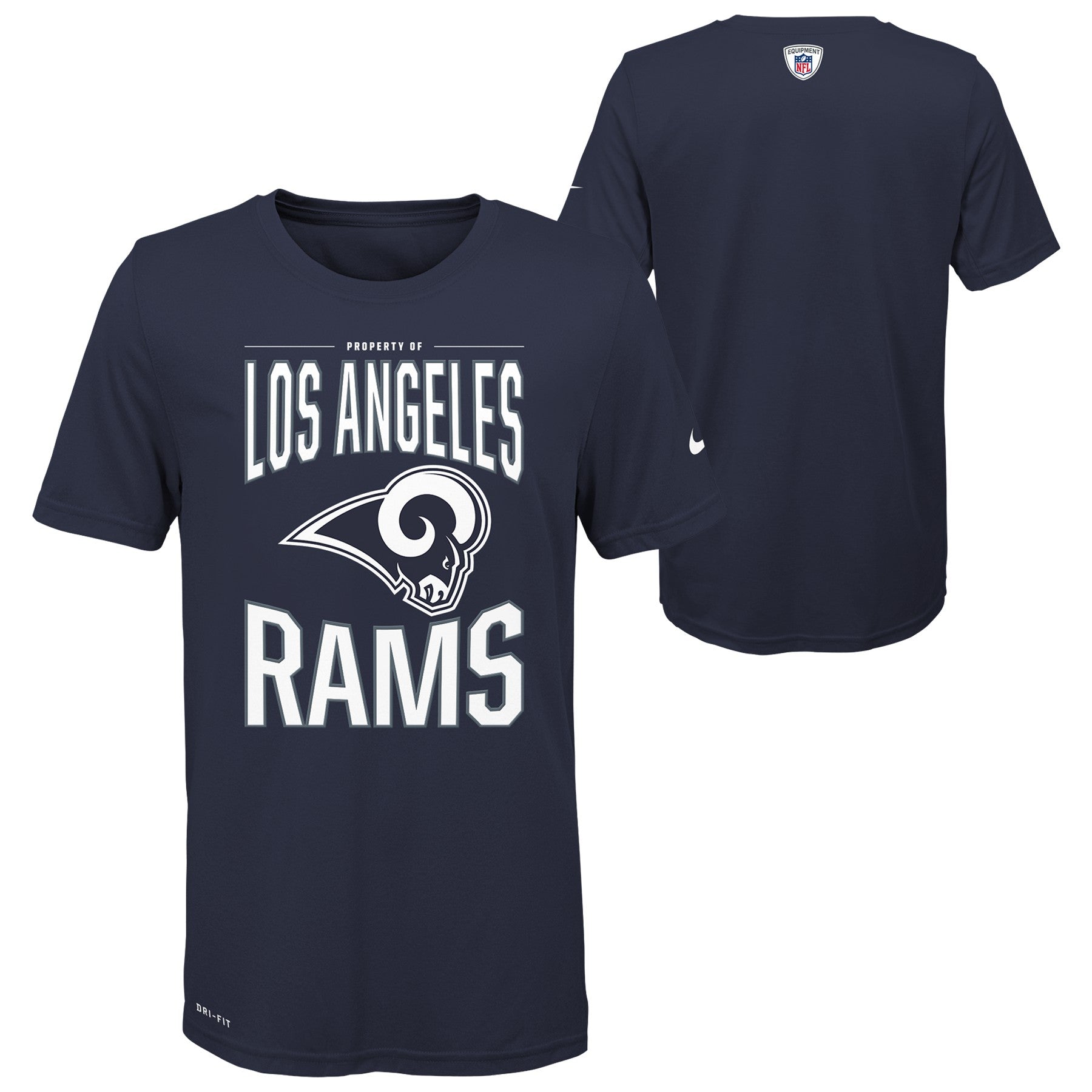 Nike NFL Youth Boys Los Angeles Rams Property of T-Shirt