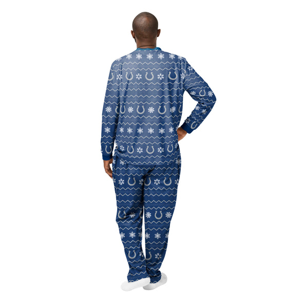 FOCO Men's NFL Indianapolis Colts Primary Team Logo Ugly Pajama Set