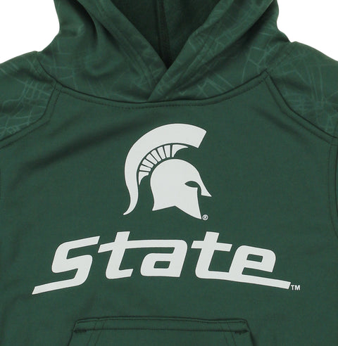 NCAA Kids Michigan State Spartans Performance Hoodie, Green