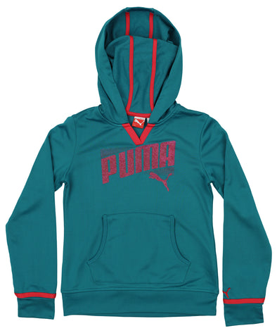PUMA Big Girls' Core Active Pullover Hoodie