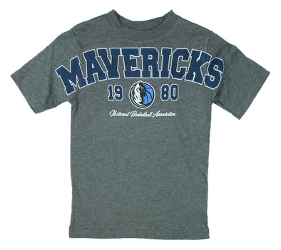 Outerstuff NBA Basketball Youth Boys Dallas Mavericks 1980 Shirt - Gray