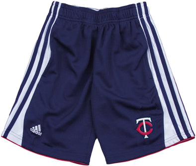 Adidas MLB Kids (4-7) Minnesota Twins Athletic Shorts, Navy