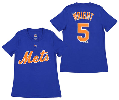 Baseball MLB Youth Girls (7-16) New York Mets David Wright #5 Player Tee Shirt