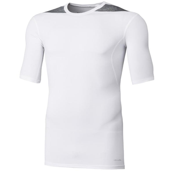 adidas Men's Tech Fit Base Short Sleeve Shirt, Color Options