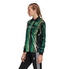 Adidas Women's Sequin Football Jersey, Multicolor / Mist Jade