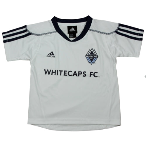 Adidas MLS Kids (4-7) Soccer Vancouver Whitecaps Home Call Up Jersey, White