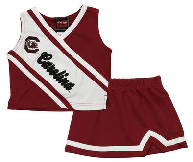 Genuine Stuff NCAA Toddler Girls South Carolina Gamecocks Cheerleader Set