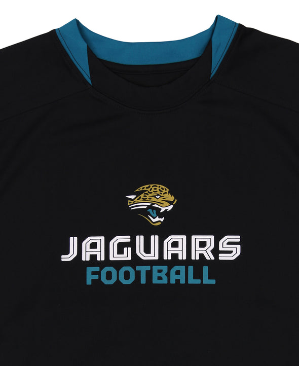 Reebok NFL Football Men's Jacksonville Jaguars Lift Performance Short Sleeve Shirt