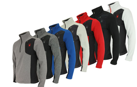 Spyder Men's Raider 1/4 Zip Sweater, Color Options