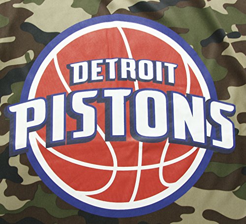 Zipway NBA Big and Tall Men's Detroit Pistons Performance Camo Sleeveless Shirt