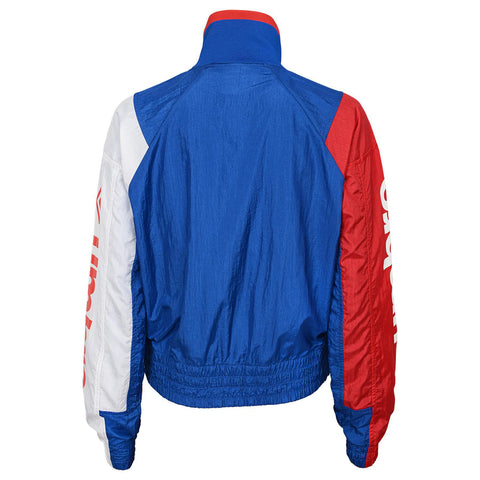 Umbro Women's Retro Wind Jacket, Royal/Vermillion
