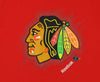 Reebok NHL Chicago Blackhawks Youth Boys Center Ice Playdry Shirt, XL (18)