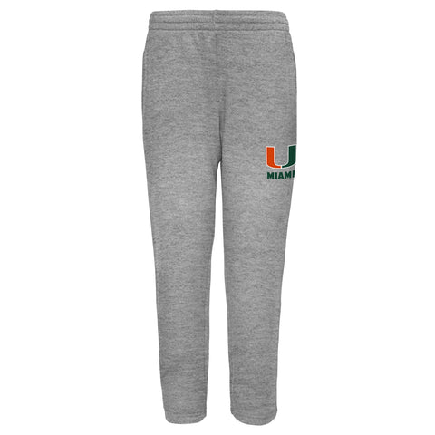 Outerstuff NCAA Youth Boys Miami Hurricanes Essential Fleece Pants