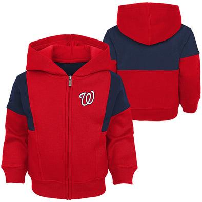 Outerstuff MLB Infant Washington Nationals "All That" Full Zip Hoodie