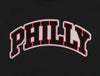 FISLL NBA Men's Philadelphia 76ers Reflective Sherpa Pullover Hoodie