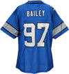 Reebok NFL Women's Detroit Lions Boss Bailey #97 Player Jersey, Blue, Small